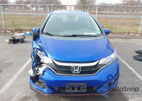 2018 Honda Fit Sport from USA, damaged, VIN 3HGGK5H6XJM724826